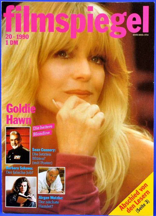 FILMSPIEGEL magazine side cover Issue 20  1990
