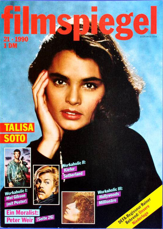 FILMSPIEGEL magazine side cover Issue 21  1990