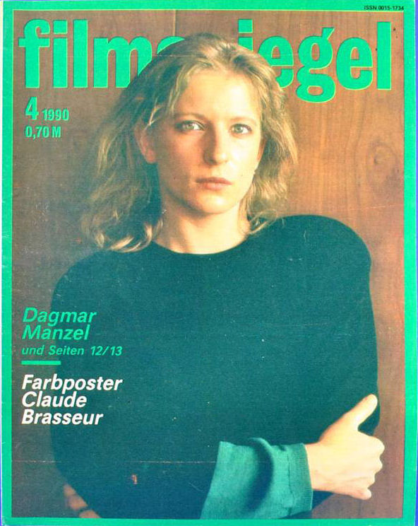 FILMSPIEGEL magazine side cover Issue 4  1990