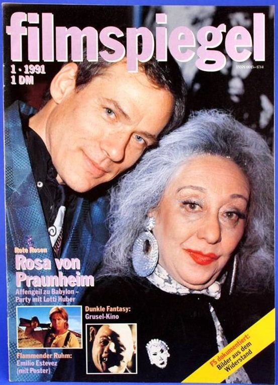 FILMSPIEGEL magazine side cover Issue 1  1991