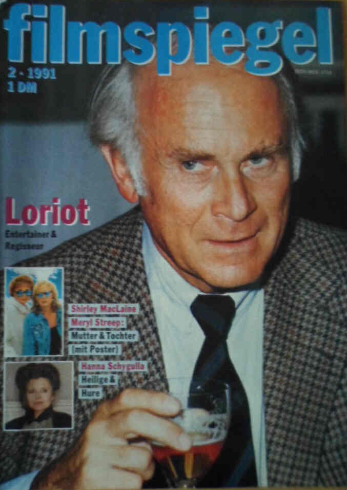FILMSPIEGEL magazine side cover Issue 2  1991