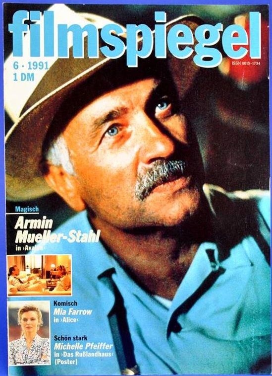 FILMSPIEGEL magazine side cover Issue 6  1991
