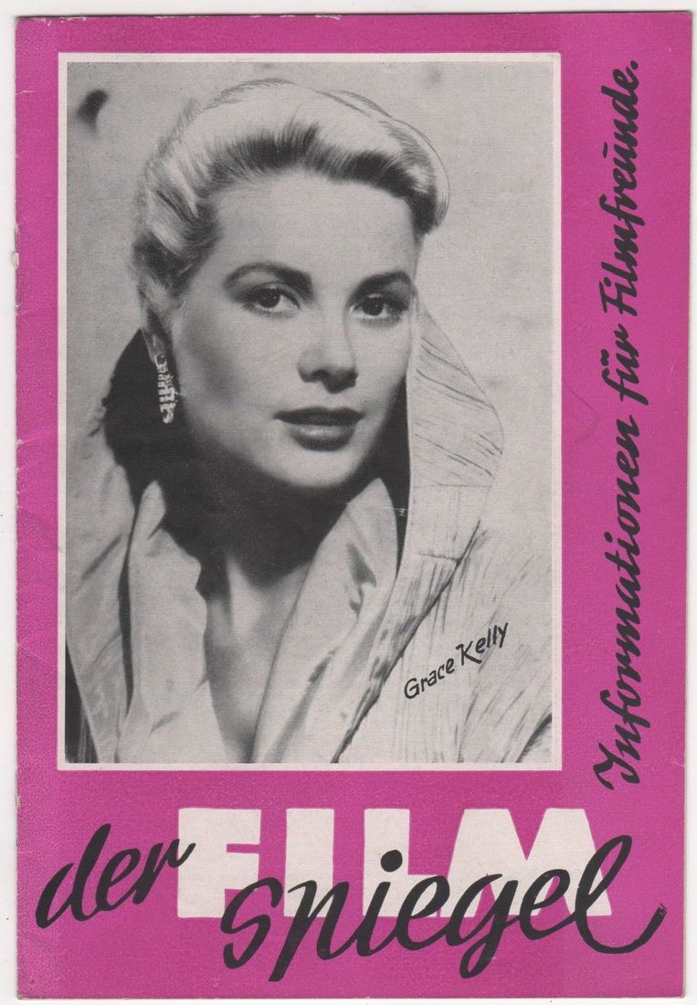 FILM SPIEGEL (1954-1959) magazine side cover Issue 22  1956