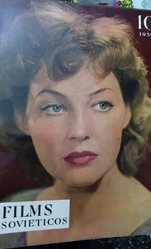 FILMS SOVIETICOS magazine side cover Issue 10   1959