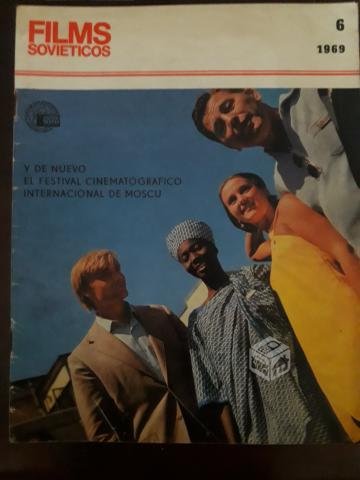 FILMS SOVIETICOS magazine side cover Issue 6   1969