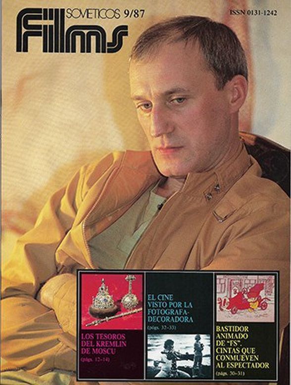 FILMS SOVIETICOS magazine side cover Issue 9   1987