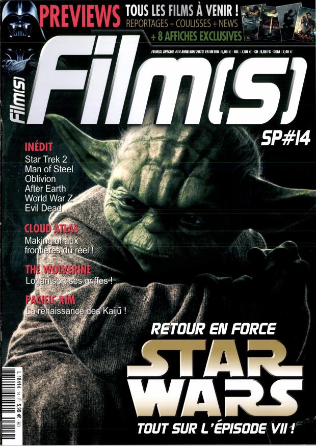 FILM(S) SPECIAL magazine side cover Issue 14 April/May 2013