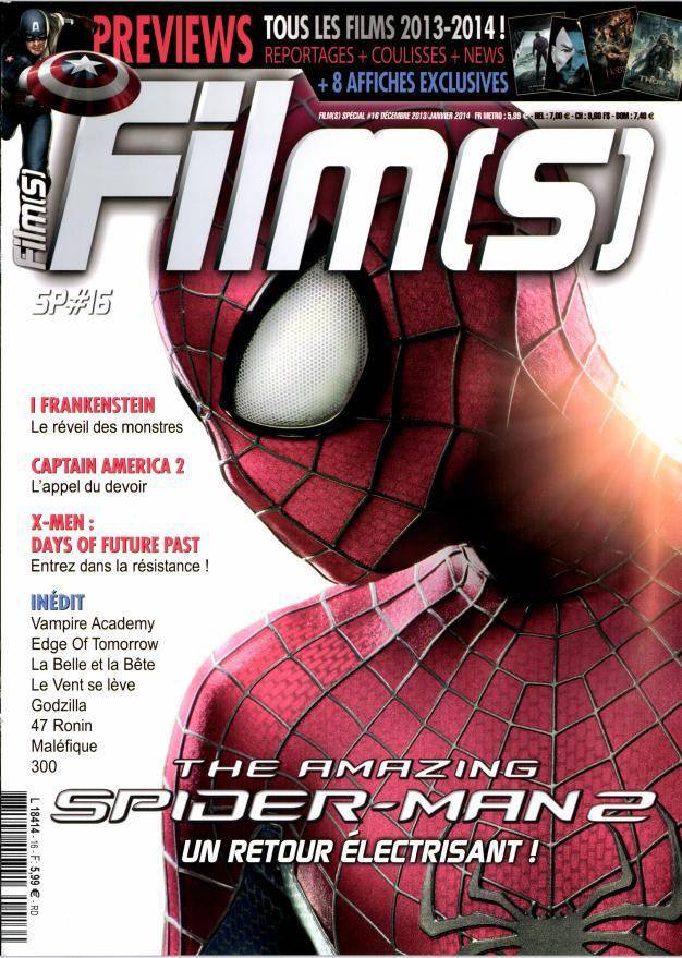 FILM(S) SPECIAL magazine side cover Issue 15  2013