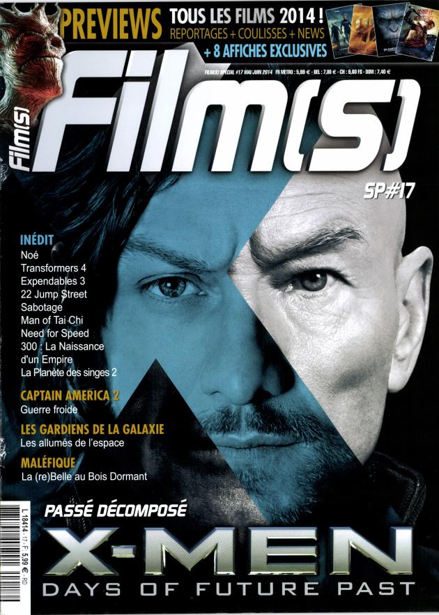 FILM(S) SPECIAL magazine side cover Issue 17 May/June 2014