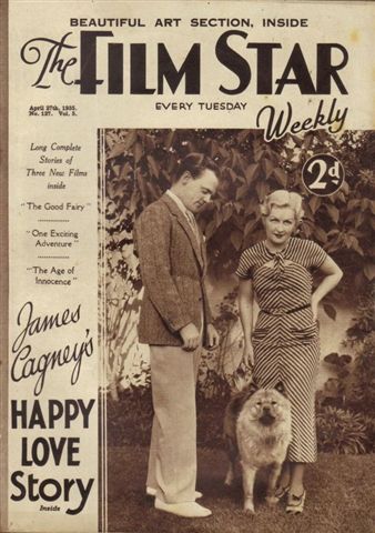 FILM STAR WEEKLY | THE magazine side cover Issue 127 27 April 1935