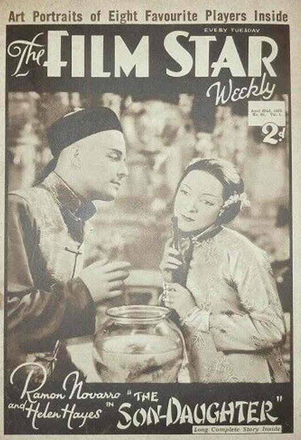 FILM STAR WEEKLY | THE magazine side cover Issue 22 22 April 1933