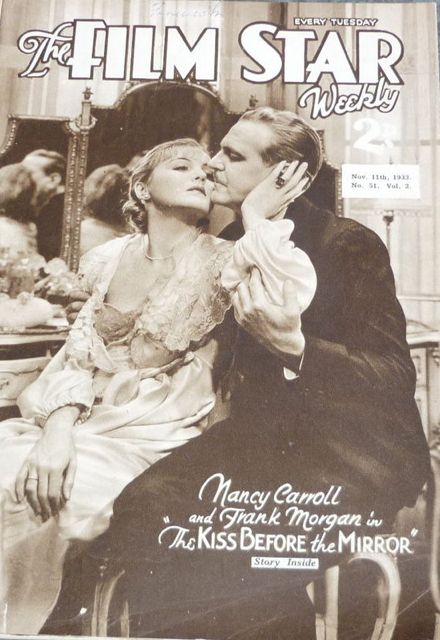 FILM STAR WEEKLY | THE magazine side cover Issue 51 11 November 1933