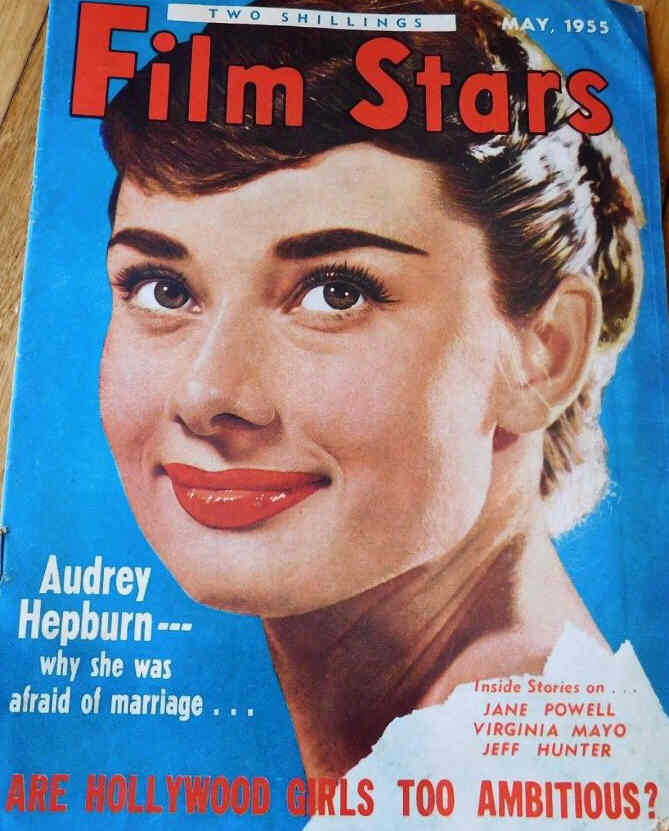 FILM STARS (Au) magazine side cover May 1955