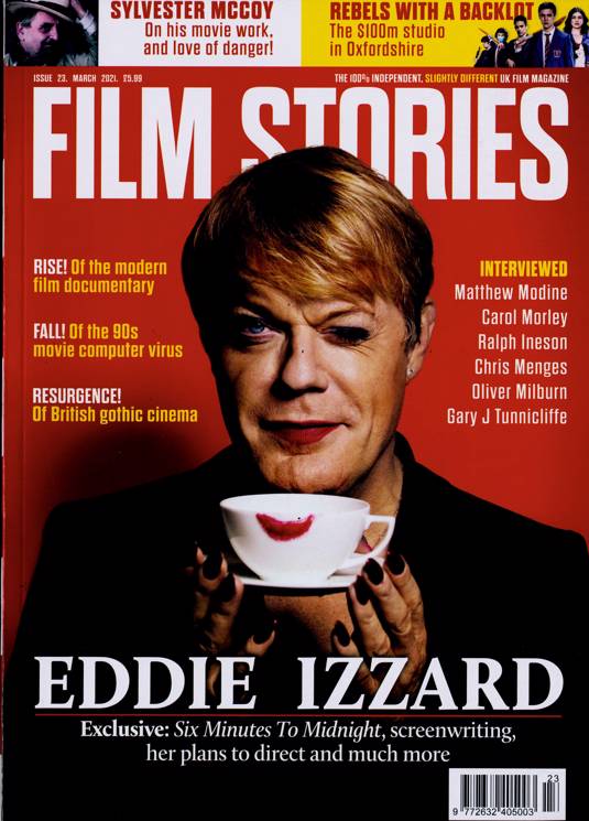 FILM STORIES (UK) magazine cover Issue 23  March 2021