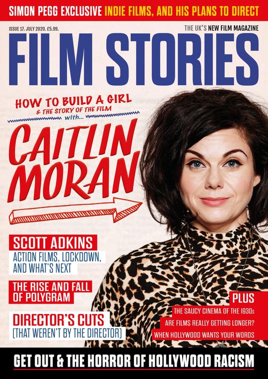 FILM STORIES (UK) magazine side cover Issue 17  July 2020