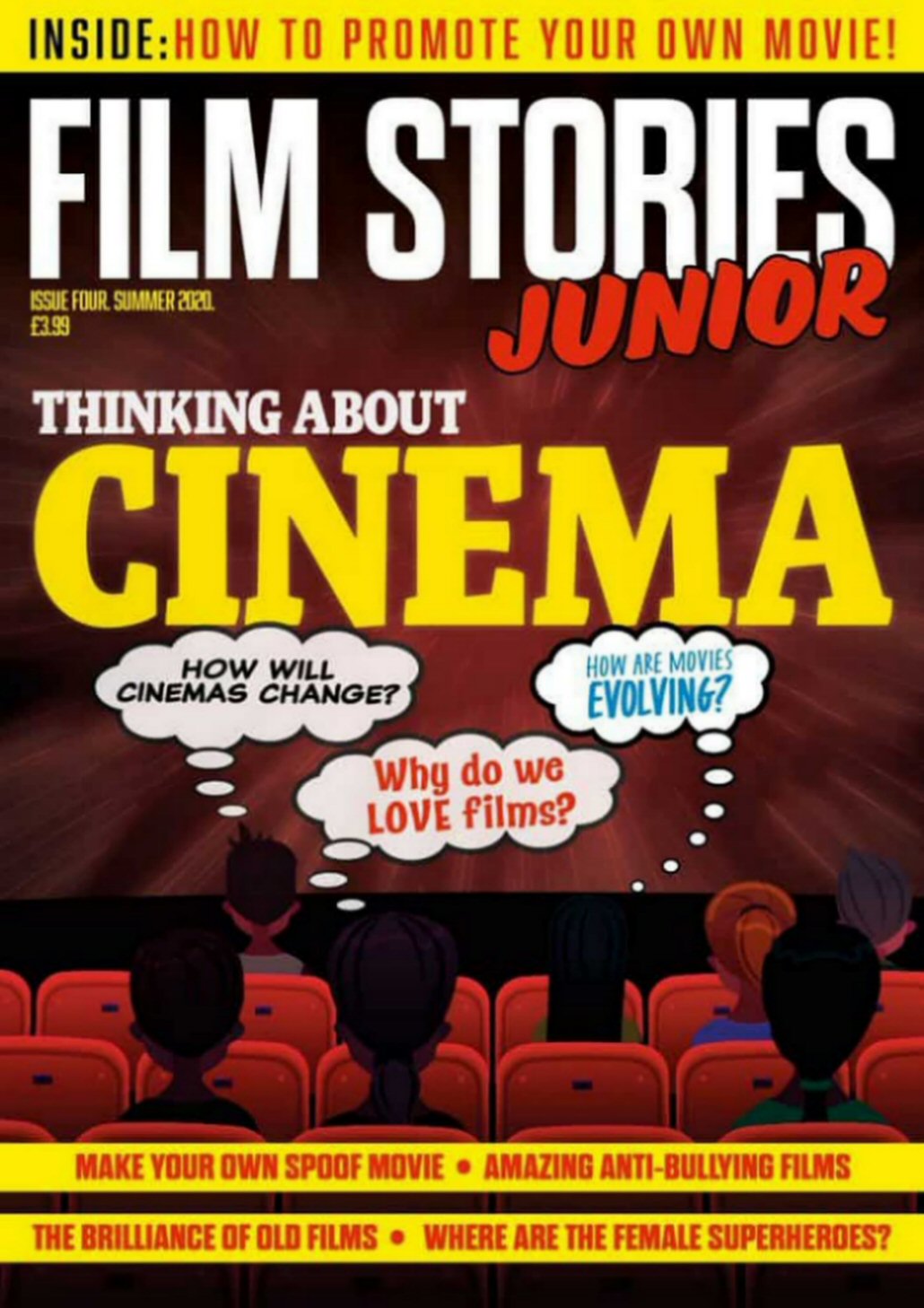 FILM STORIES JUNIOR magazine side cover Issue 4 Summer 2020