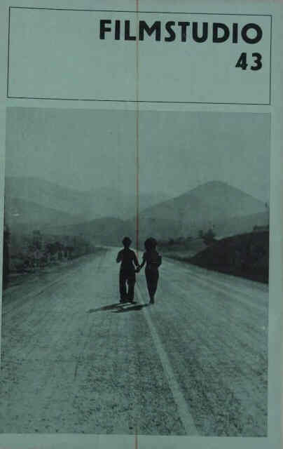 FILMSTUDIO magazine side cover Issue 43  1964