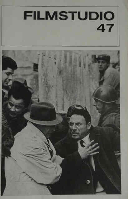 FILMSTUDIO magazine side cover Issue 47  1965