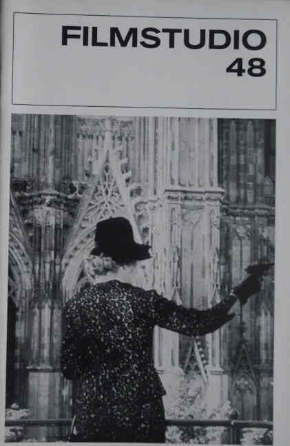 FILMSTUDIO magazine side cover Issue 48  1966