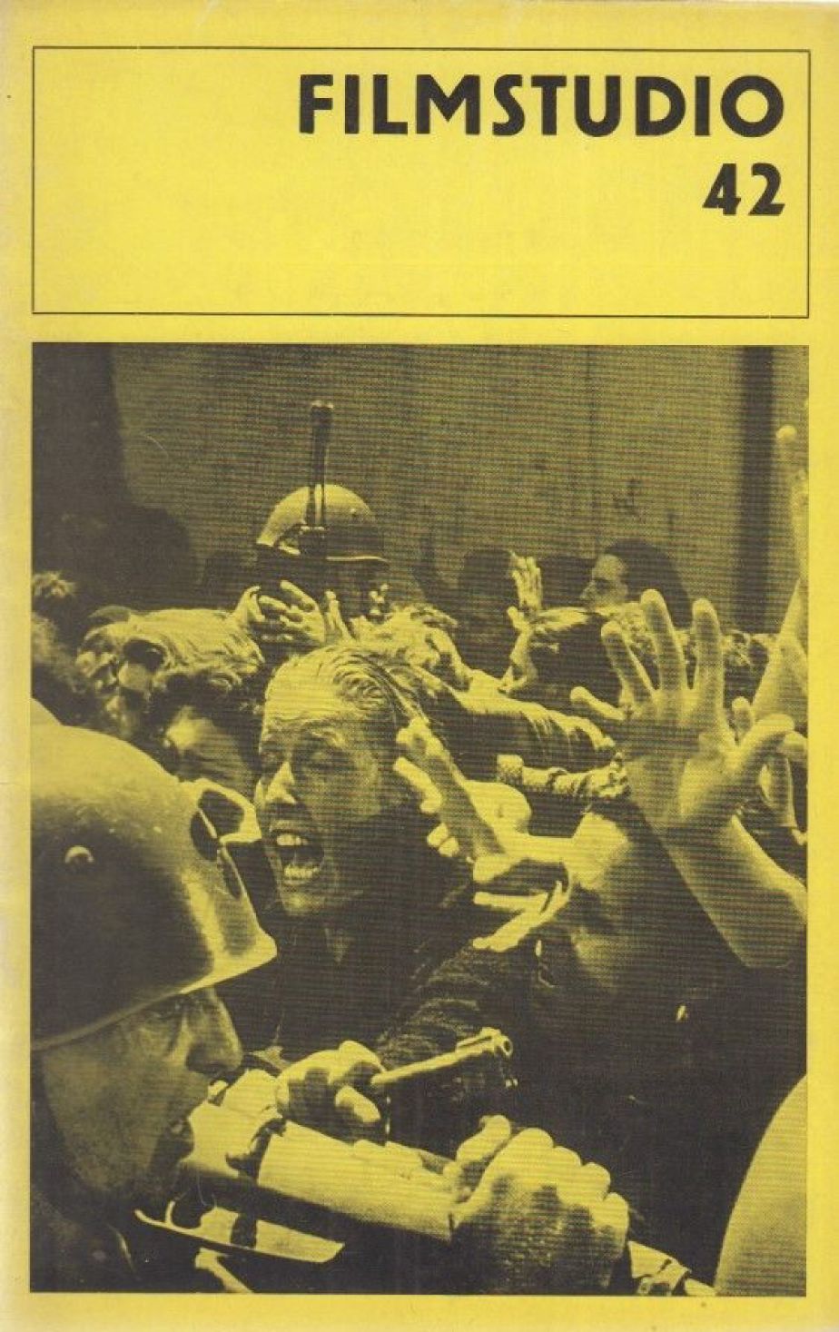 FILMSTUDIO magazine side cover Issue 42  March 1964