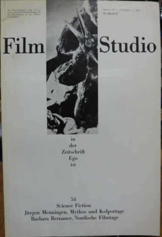 FILMSTUDIO magazine side cover Issue 54  October 1967