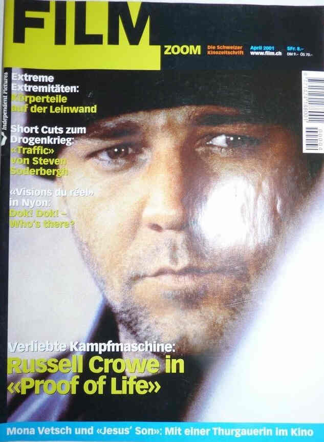 ZOOM (CH) magazine side cover April 2001