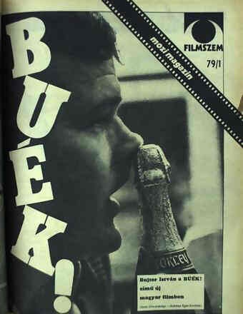 FILMSZEM magazine side cover Issue 1  1979