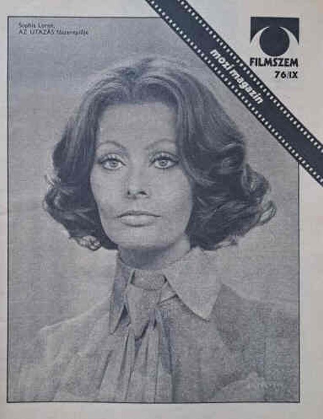 FILMSZEM magazine side cover Issue 9   1976