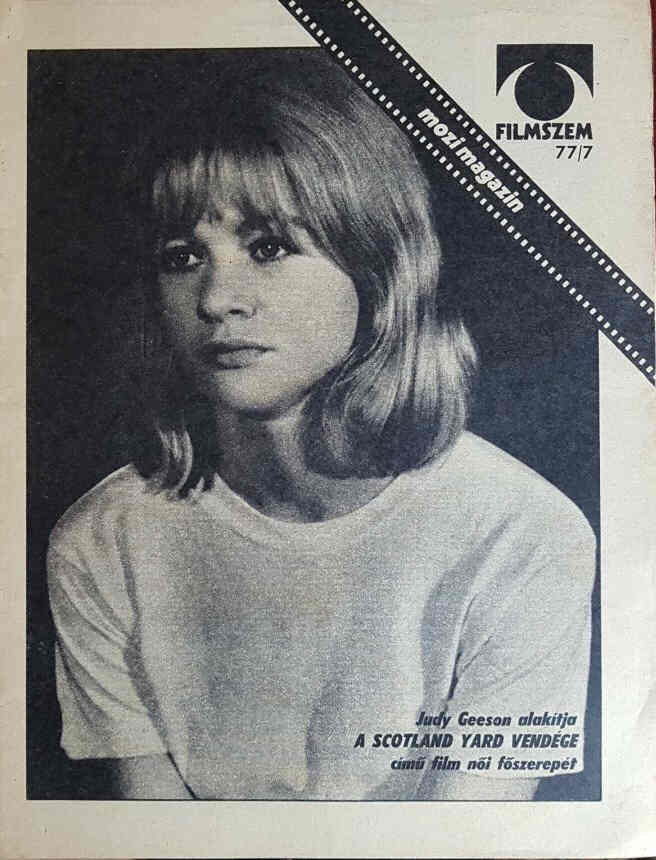 FILMSZEM magazine side cover Issue 7   1977