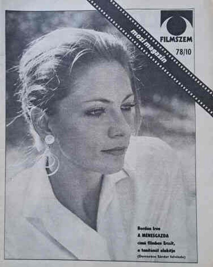 FILMSZEM magazine side cover Issue 10   1978