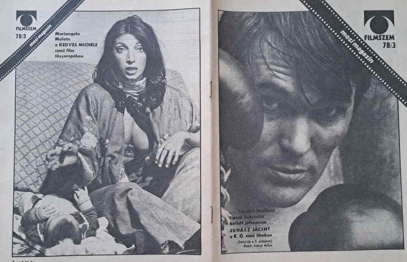 FILMSZEM magazine side cover Issue 3   1978