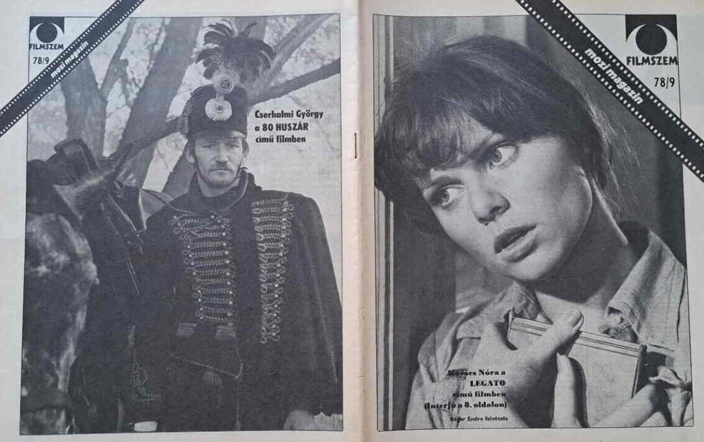 FILMSZEM magazine side cover Issue 9   1978