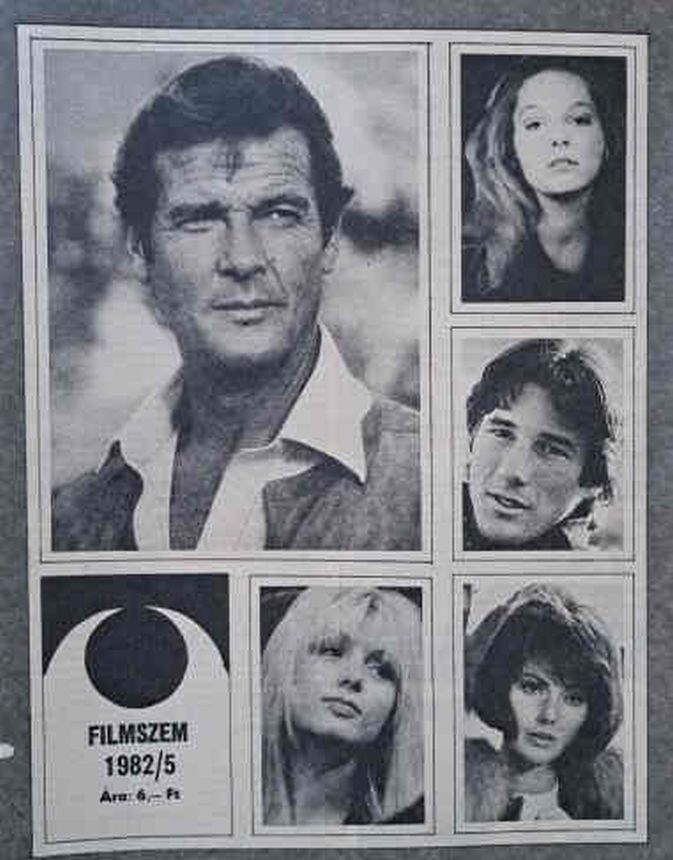 FILMSZEM magazine side cover Issue 5   1982