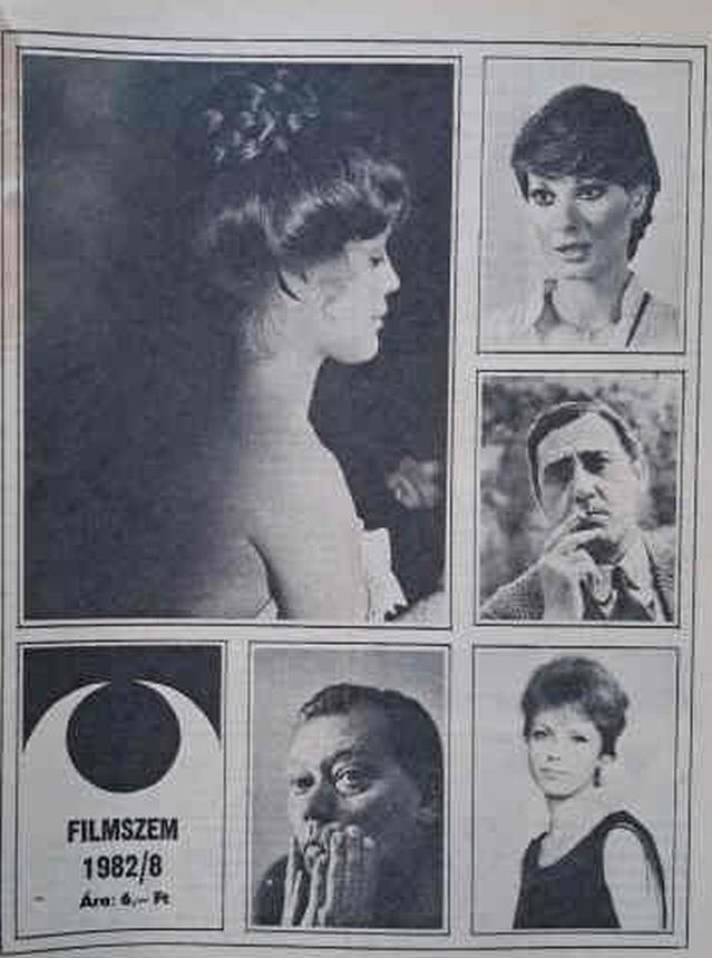 FILMSZEM magazine side cover Issue 8   1982