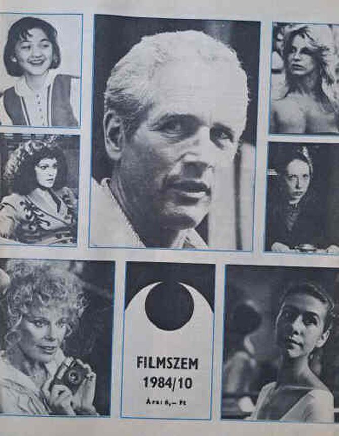 FILMSZEM magazine side cover Issue 10   1984