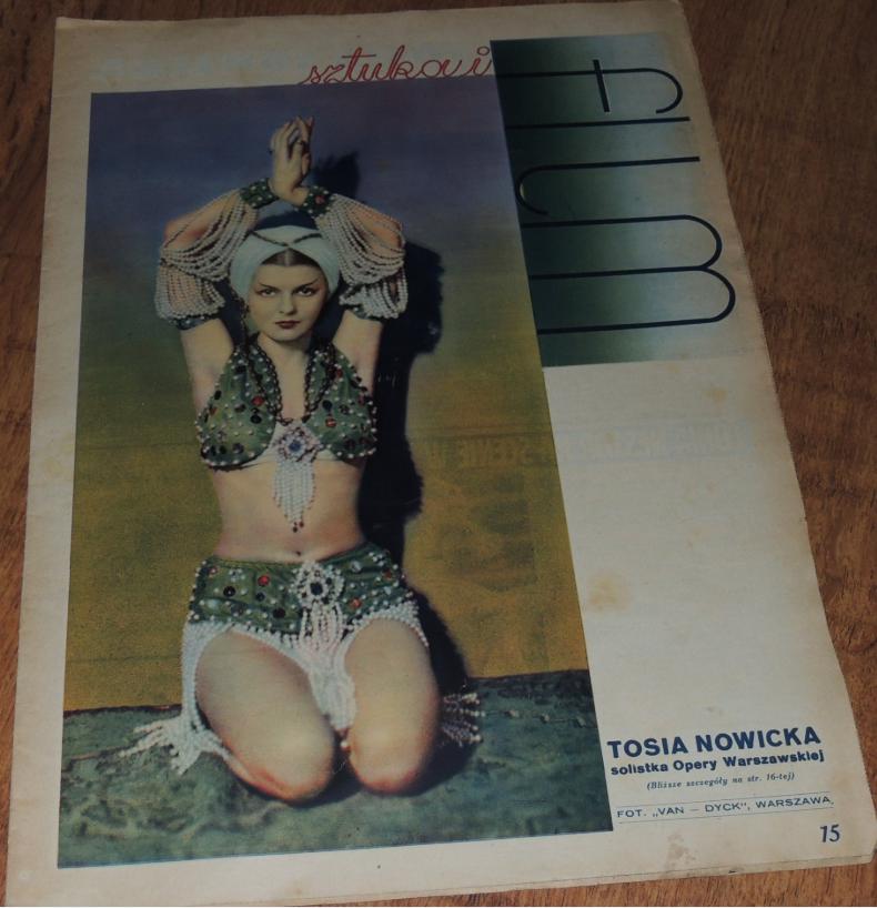 FILM SZTUKA I magazine side cover Issue 14   1935