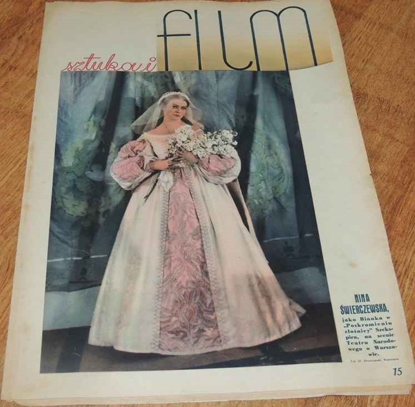 FILM SZTUKA I magazine side cover Issue 24   1935