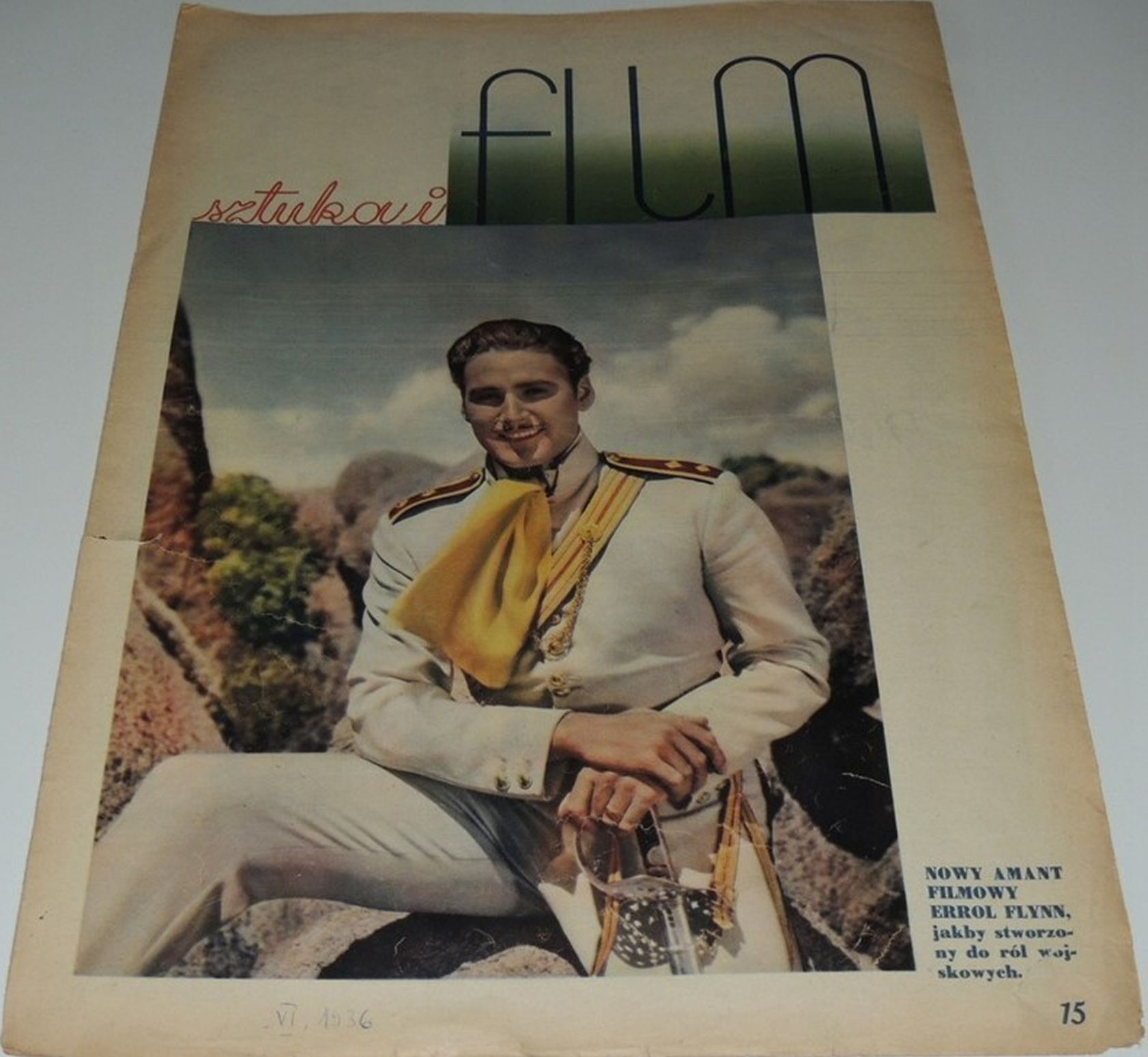 FILM SZTUKA I magazine side cover Issue 26   1936