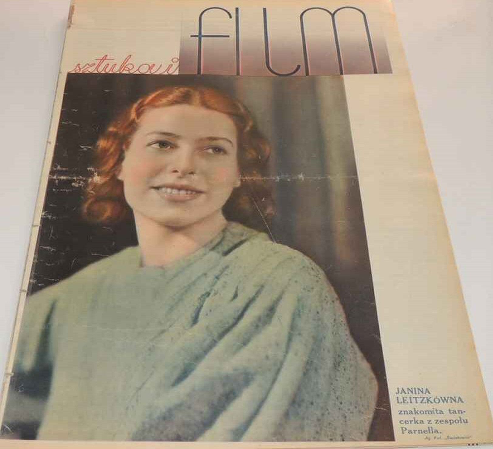 FILM SZTUKA I magazine side cover Issue 45   1936