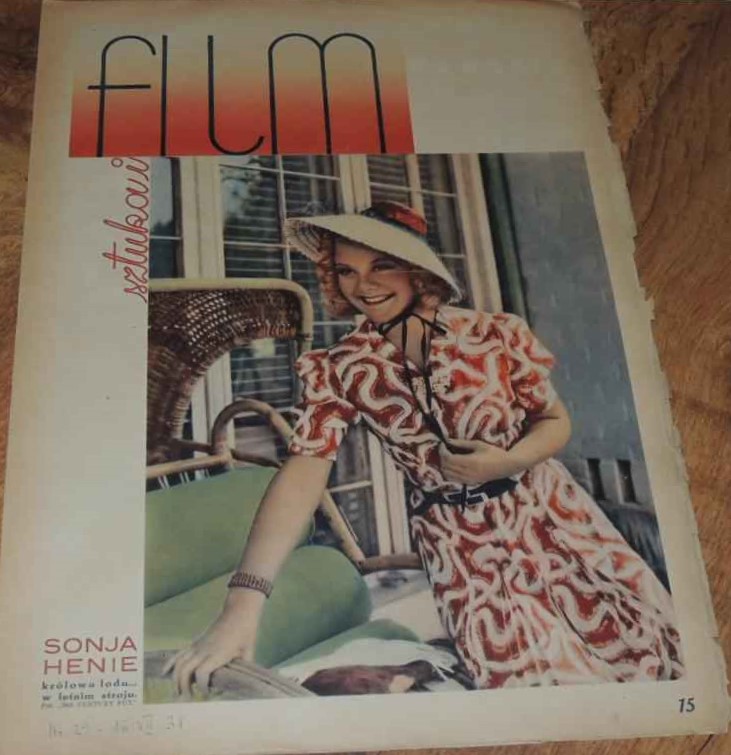 FILM SZTUKA I magazine side cover Issue 29   1938