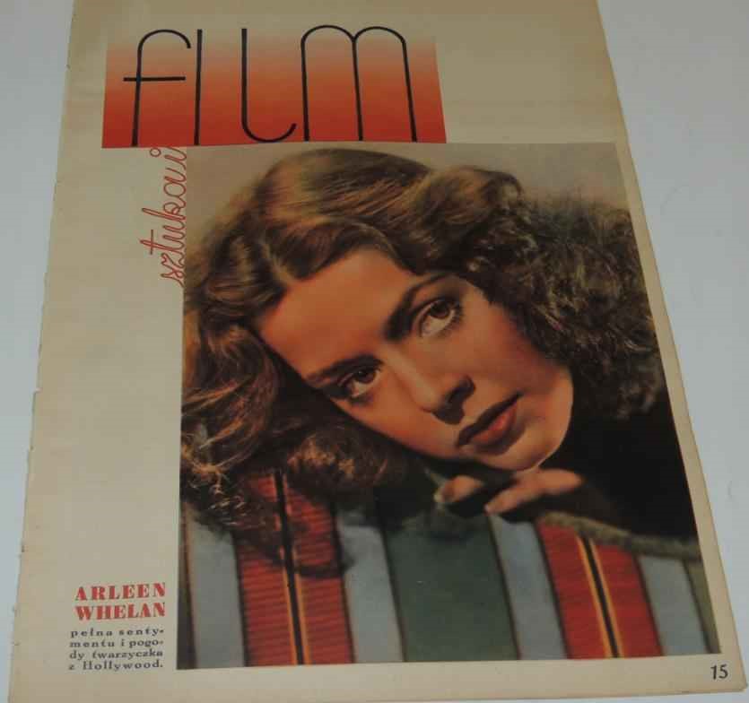 FILM SZTUKA I magazine side cover Issue 30   1938