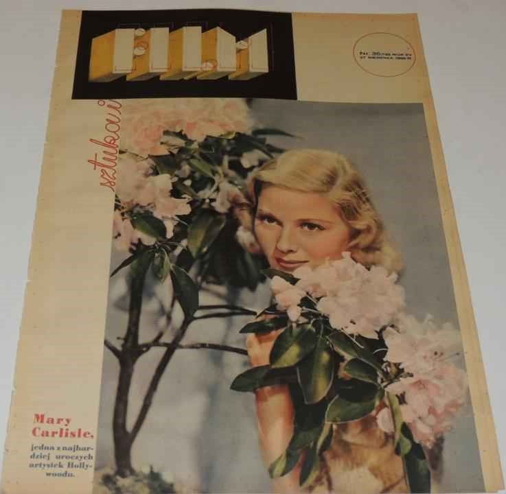 FILM SZTUKA I magazine side cover Issue 35   1938