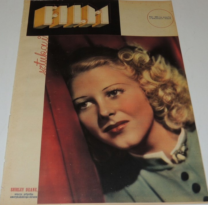 FILM SZTUKA I magazine side cover Issue 36   1938