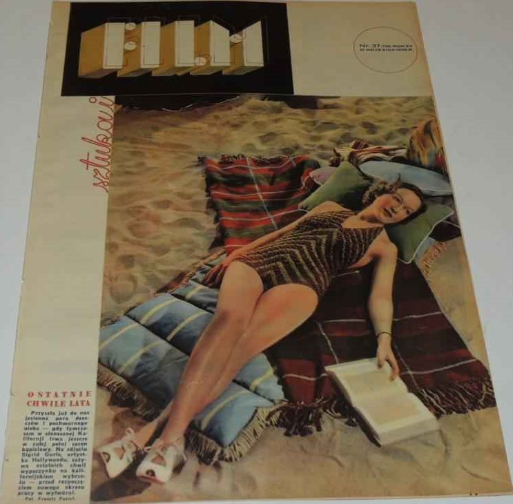 FILM SZTUKA I magazine side cover Issue 37   1938
