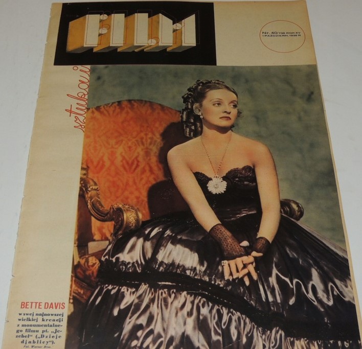 FILM SZTUKA I magazine side cover Issue 40   1938