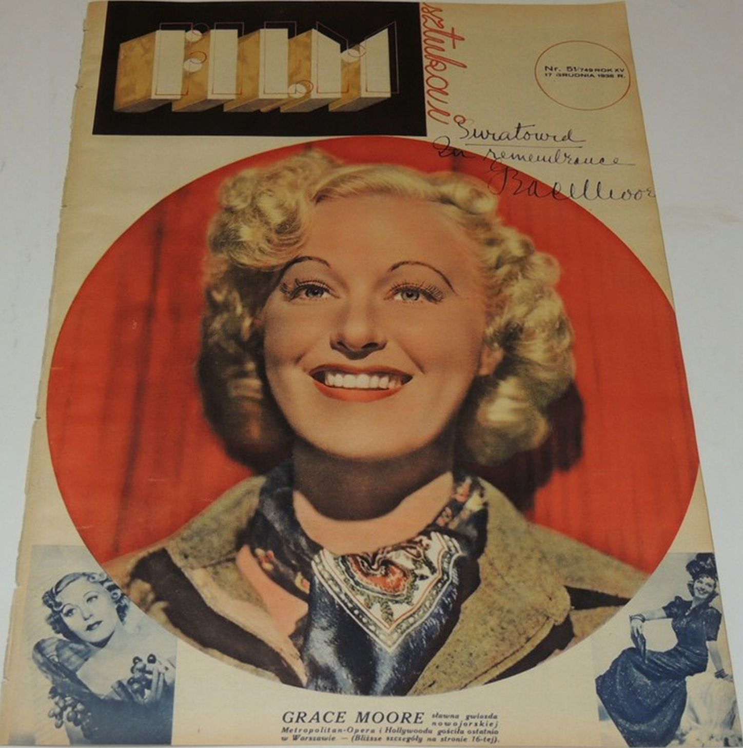FILM SZTUKA I magazine side cover Issue 51   1938