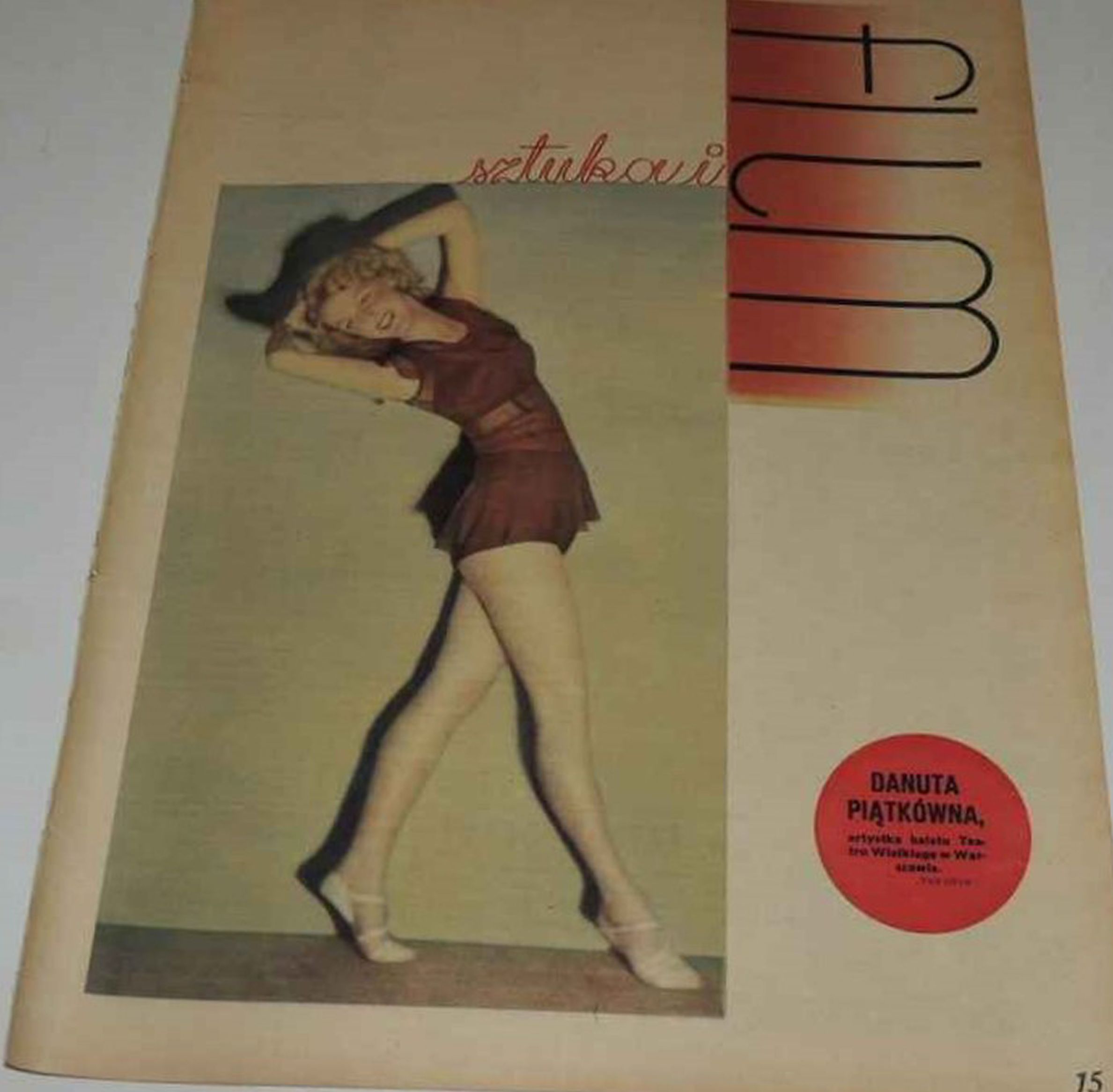 FILM SZTUKA I magazine side cover Issue 8   1938