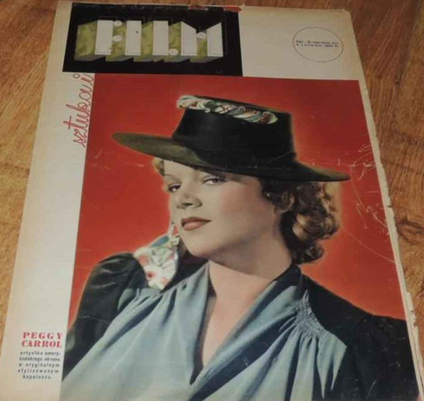 FILM SZTUKA I magazine side cover Issue 6   1939