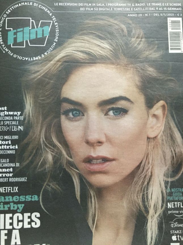 FILM TV magazine side cover Issue 1 5 January 2021