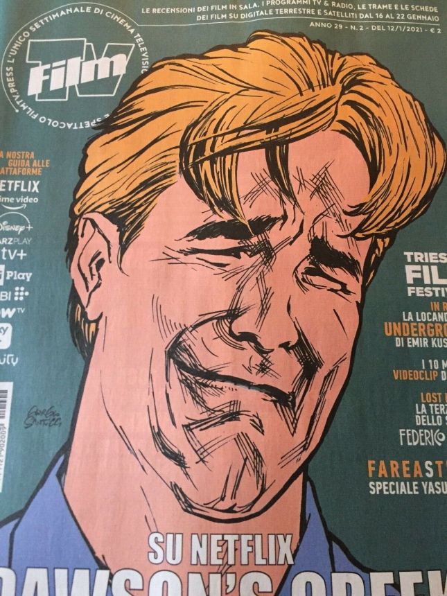 FILM TV magazine side cover Issue 2 12 January 2021